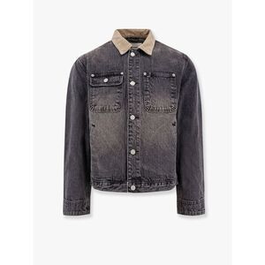 Tonywack Men Work Washed Denim Jacket
